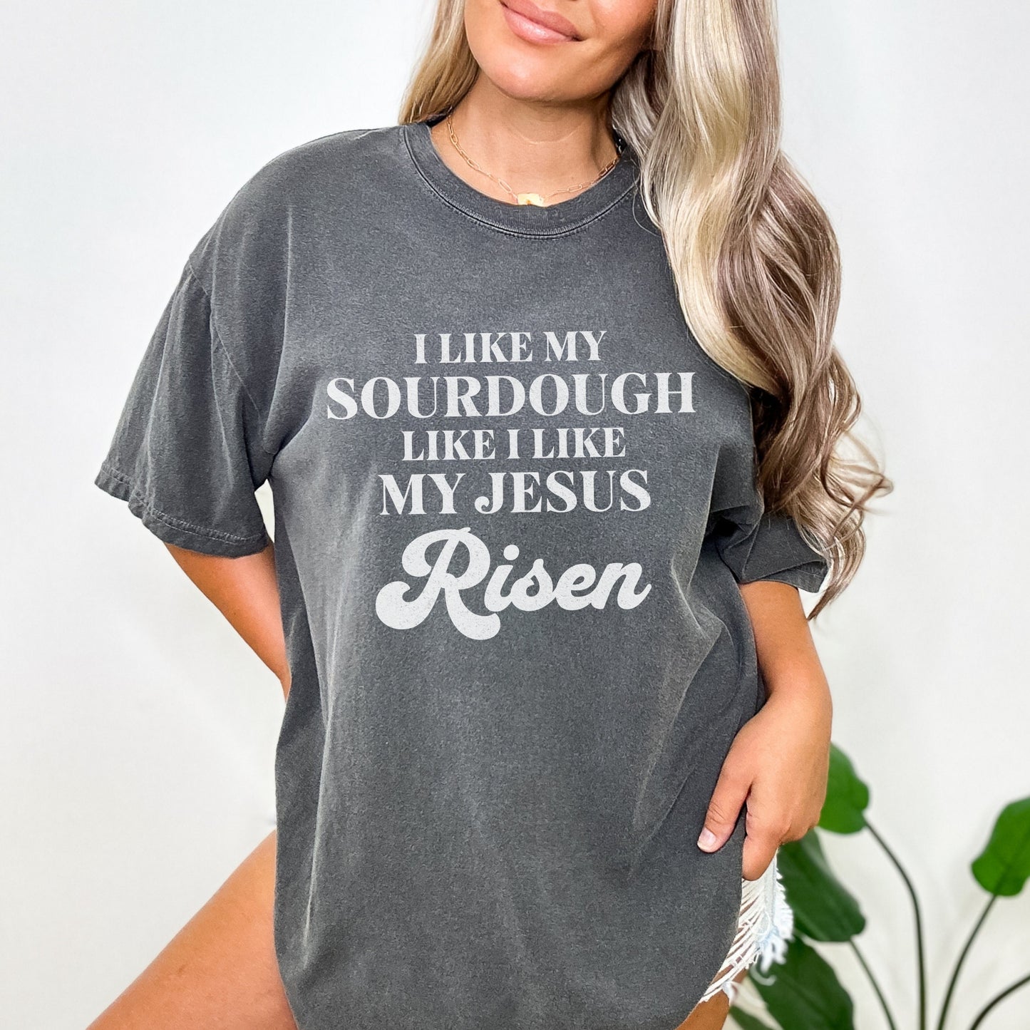 Sourdough Baking Christian Comfort Colors Shirt, Religious Faith Gifts, Enthusiast Christian