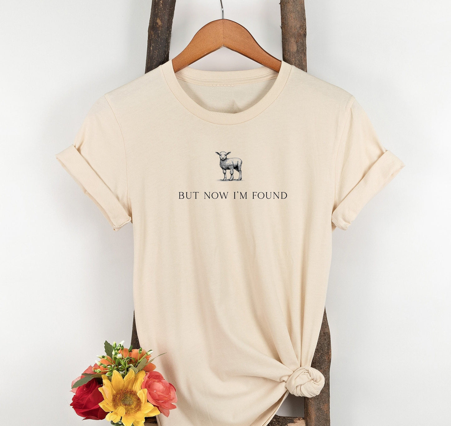 But Now I'M Found Christian Comfort Colors Shirt, Christian Gift Jesus