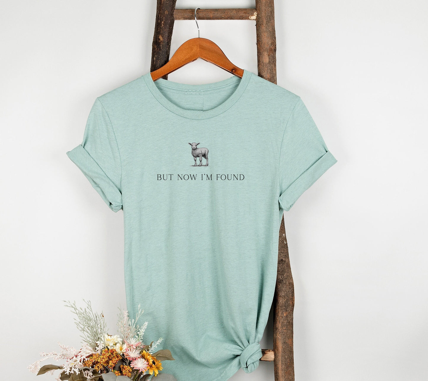 But Now I'M Found Christian Comfort Colors Shirt, Christian Gift Jesus