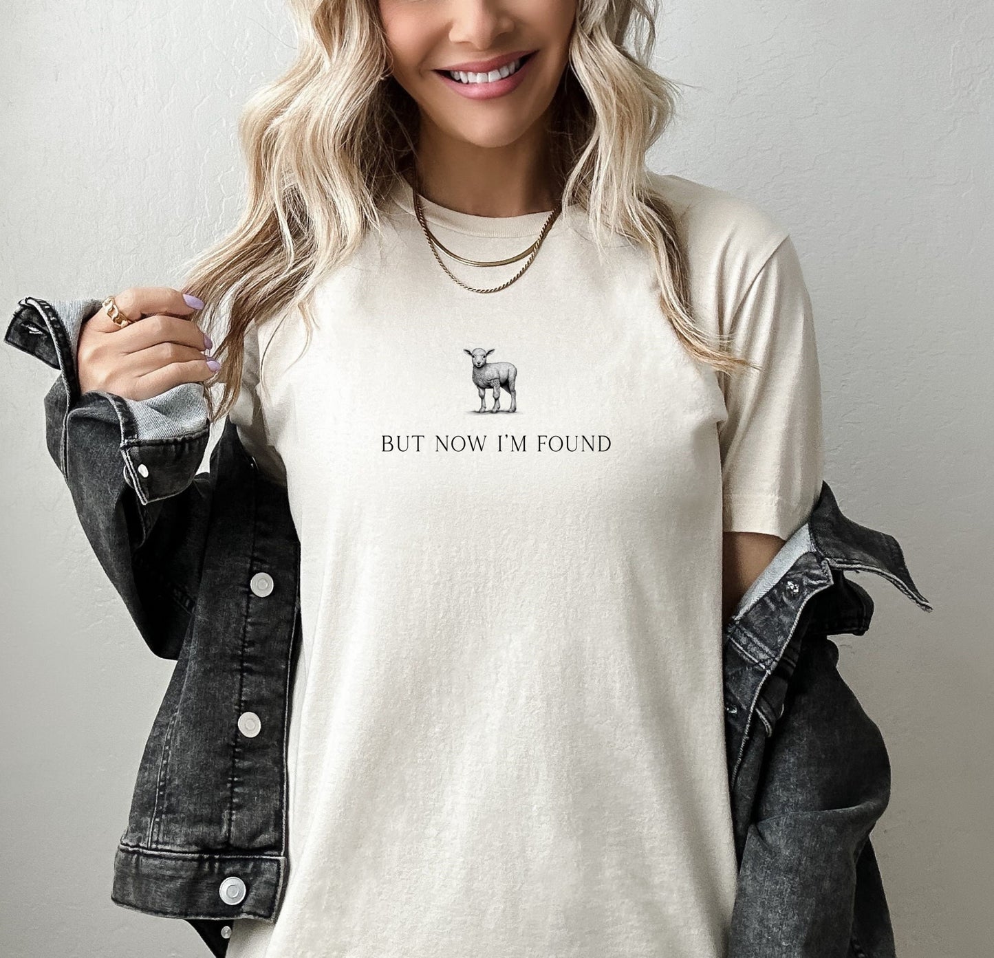 But Now I'M Found Christian Comfort Colors Shirt, Christian Gift Jesus