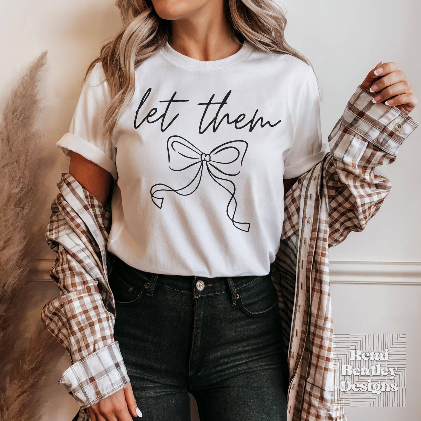 Let Them Inspirational Comfort Colors Shirt, Positivity Mental Health Self Love, Gift For Her, Positive Saying Trendy Summer