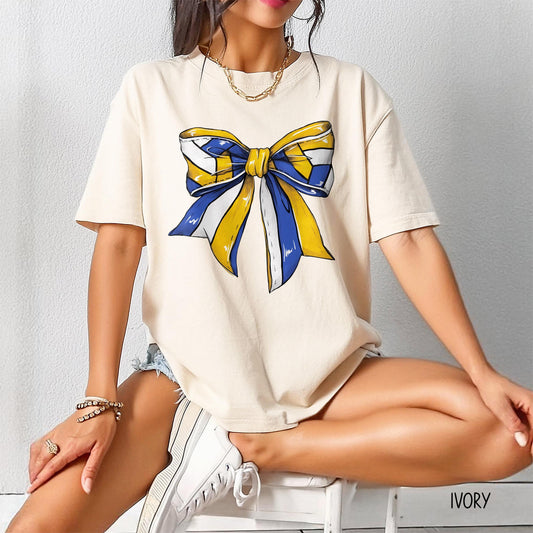 Comfort Colors Coquette Volleyball Bow Shirt, Volleyball Bow Shirt, Volleyball Mom Shirt, Game Day Shirt, Fall Volleyball Gift